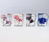 Pressed Flower Paperweight Science Discovery Real Flowers Specimen Collection Samples in Resin Paper Weights Cube for Kids Party Favors ZZ