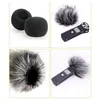 Microphones 2pcs Microphone Pare-brise Muff Wind Cover Mousse pour Zoom H1 H1N Mic