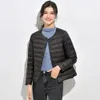 Damen-Daunenparkas, ultraleichte, dünne Daunenjacke für Damen, Herbst-Winter, leichter, tragbarer Daunenmantel, 90 % weiße Entendaunen, warme Pufferjacken 231219