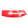 För Audi A6L 2009 2010 2011 Bil Taillight Brome Lights Byt ut Auto Bakskal Cover Mask Lampshade