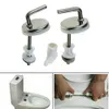 Toiletbrillen 1 Paar Seat Scharnier Fitting Vervanging Rvs Montageschroef Cover Scharnieren Quick Release 231219