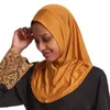 Abbigliamento etnico Ramadan One Piece Amira Hijab Donne musulmane Sciarpa pronta Indossare Foulard istantaneo Turbante Niqab Cappello a copertura totale Islamico