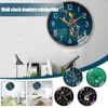 Wall Clocks 1pcs Modern Minimalist Wood Clock Living Room Decoration Swing Home Dining Background Art Hanging