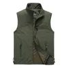 Heren Vesten Lente Herfst Mannen Fleece Warm Vest Met Veel Zakken Mannelijke Casual Dikke Multi Pocket Vest Pographer Mouwloze Jas