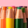 Crayon Japan Uni Color Drawing Pencil 7600 oljigt miljöskydd Tårpapper Crayonpull Line Crayon12 Art Stationery 231219