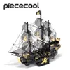 Puzzle 3D Piececool Puzzle in metallo Kit di costruzione di modelli Perla nera Fai da te Assemblare Puzzle Giocattolo Regali di compleanno di Natale per adulti Bambini 231219