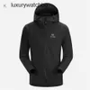 Cappotto da uomo di marca Lt Designer Arcterys s Genuino Nonno Leggero Gamma Soft Shell Giacca a vento con cappuccio calda XAHB