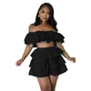 Survêtements pour femmes Y2k court 2 pièces ensemble taille haute shorts crop top sexy dames costume femmes élégante mode chemise pièce ensembles outifits 2023