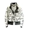 Designer Luxury Chaopai Classic Men's Down Winter New Short Warming Multi-Purpose Men's Color Block Jacket