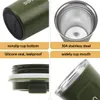 Stainless Steel Vacuum Insulated Tumbler Coffee Travel Mug Spill Proof with Lid Coffee Cups for Keep Hot/Ice Coffee,Tea and Beer