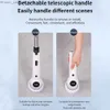 Cleaning Brushes Cordless Electric Spin Scrubber 360 Degrees 3 Speeds Power Cleaning Brush Scrubber with 8 Replaceable Brush Heads Extension Arm Q231220