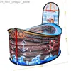 Toy Tents Large Pirate Ship Tent Children Game House Ocean Ball Pool Indoor Outdoor Camping Tent Garden Kids Boys Gift Basketball Shooting Q231220