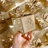 Elegance Lale Hediye Kutusu Düğün Konuklar İçin Hediyeler Karton Kutuları Şeker Paketleme Kutusu Doğum Günü Bebek Duş Partisi Dekorasyon 231220