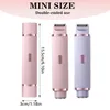 2in1 Hair Trimmer for Women Rechargeable IPX7 Waterproof WetDry Personal Groomer Smooth Painless Removal Face 231220