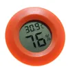 Mini draagbare LCD digitale thermometer hygrometer koelkast vriezer tester ronde temperatuur-vochtigheidsmeter detector thermograaf