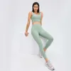 Lu Align Lu Pant Yoga 2.0 (Populär skugga) Bare Squat Proof Sport Gym Legging Women Four Way Stretch Pants 25 "Med Inner Pocket Lemon Workout Gry LL