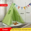 Toy Tents Portable Children Camping Tent Tipi Play House Kids Cotton Canvas Indian Play Tent Wigwam Child Teepee Party Room Gift Toy Q231220