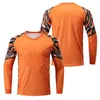 Other Sporting Goods Kids Adult Goalkeeper Soccer Jersey Child Men Goaltender Football Shirt Long Sleeves Sponge Protection Goalie Top GK Uniform 231219