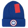 Designer Beanie Skull Caps knitted hats Men Women Warm Wool ins popular canada winter hat Classic Letter goose Print Knit cap