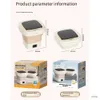 Mini machines à laver 9L grande capacité pliante machines à laver portables avec sèche-linge pour vêtements voyage maison chaussettes Mini lavage touristique automatique