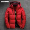 Gilet da uomo ZZOWANG Piumino spesso anatra bianca di alta qualità Cappotto da uomo Parka da neve Abbigliamento caldo con cappuccio maschile Piumino invernale Capispalla 231219