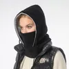 Fahrradkappe Winter Warm Strick Hut Ski Maske Balaclava Windproof Fahrrad Motorrad Vollgesichtsbedeckung Kopfbedeckung Männer fischen Hüte 231220