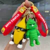 Keychains Lanyards Anime Game Keychain Model Stumble Guys Cosplay Action Toy Key Chain StumbleGuys figures Accessories Doll Gift Q231219