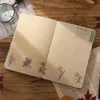 الصفحة الملونة دفتر ملاحظات عتيقة A5 Notepad Kraft Paper Diary Journenn Planner Agenda Budgan