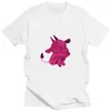 Men's T Shirts Kawaii Occult Devil Satan Goat Lucifer Print Tshirt Men Women Cartoon Graphic Shirt Harajuku Streetwear Tee Clothing