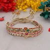 Strand jastyt damski prezent biżuterii bransoletki dla jej dhinestone miyuki eleganckie kobiety proste ręcznie robione pulsera mujer moda femme