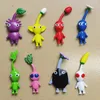 6 pezzi Set di figure giocattolo Pikmin Figurine Rock Pikmins Oatchi Doll Blue Ice Giocattoli di plastica Figuras Action Figures Regalo di Natale giocattolo 231220