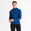 Men's Thermal Underwear Thermal Clothing Men Underwear Winter Warmer Body Tops High Neck Long Sleeves 231220