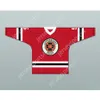 Gdsir Custom YORKIE 5 LETTERKENNY IRISH RED ALTERNATE HOCKEY JERSEY NEW Top Ed S-M-L-XL-XXL-3XL-4XL-5XL-6XL