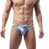 Maillots de bain pour hommes Shorts triangulaires Natation Mens Sexy Summer Lace Impression Low Trunks Taille