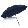 Guarda-chuvas família luxo guarda-chuva à prova de vento forte chuva ensolarado automático cavalheiros designer qualidade golfe paraguas ao ar livre