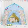 Toy Tents Children Tent Indoor Outdoor Gamp Garden Tipi Princess Castle Polding Cubby Toys Tents Enfant Room House Teepee Playhouse Q231220