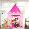 Toy Tents Play Glowing Tent Ocean Ball Pool Luminous Castle Play House Portable Foldable Princess Folding Tent Outdoor Baby Toy Gift Q231220