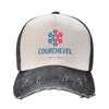 Gorras Courchevel Resort Francia: Capital Mundial Del Esquí Sombrero De Vaquero Hip Hop Sombreros De Mujer Hombres