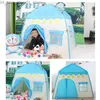 Toy Tents 100*130cm 2Children'S Toy Tents Are Accessible Indoor Outdoor Castle Princess Tent Bed Oversized House Folding Tents Q231220