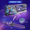 Infinity Nado kämpar topp Burst Gyro Toy Spinning Wsword Launcher Battle Game Set Toys for Boys Girls 231220