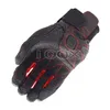 Guanti in pelle Corse Motore Motocicletta Moto da corsa Guida Equitazione Nero Rosso Per guanti Ducati Team H1022272P