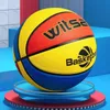 Bambini Taglia 5 Pallacanestro Gomma Resistente all'usura antiscivolo Palla da allenamento scolastico Attrezzatura sportiva per bambini Competizione a squadre Basket 231220