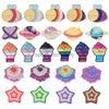 Schattige regenboog emailbroche bijen star vuist mooie bloem pentagram bondgenoot hand regenboog metalen badge revers pin sieraden accessoires