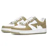 A Bathing Ape Bapesta Bape Sta Bapestas Bapes Designer Casual Shoes Low Women Men Black White Shark Patent Leather Blue Camo Combo Pink Suede Sport Sneaker Trainer