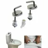 Toiletbrillen 1 Paar Seat Scharnier Fitting Vervanging Rvs Montageschroef Cover Scharnieren Quick Release 231219