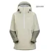 Giacca da uomo Activewear Arcterys con cappuccio Giacca Cappotti Archaeopteryx SENTINEL ANORAK Giacca da donna impermeabile con pannello camicia Sprint