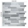 Waterproof Peel and Stick Backsplash Vinyl Smart Tile Self Adhesive Kitchen Wall Sticker 231220