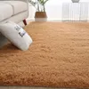 Home Nordic style silk carpet living room full coffee table blanket bedroom bed tatami floor mat 231220