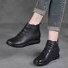 Boots Winter Women's Plus Velvet Warm Short Soft Soles Bare Feet Casual Thick-soled Mother All-match Shoes