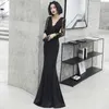 Banquet Evening Dress Women's 2023 New Style Elegant Fishtail Long Style Lace Celebrity Annual Meeting Host dignified and atmospheric Prom Gown